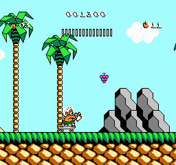 Adventure Island III gameplay