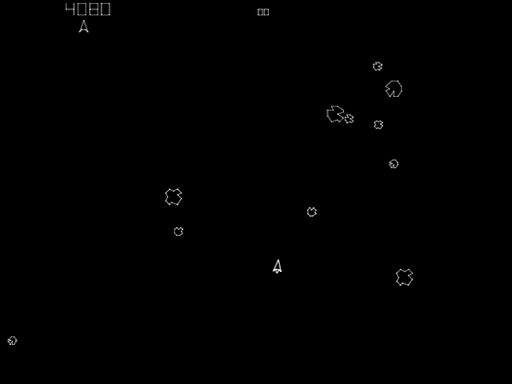 Asteroids gameplay