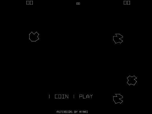 Asteroids gameplay