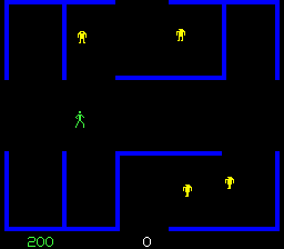 Berzerk gameplay
