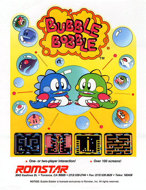 Bubble Bobble cover