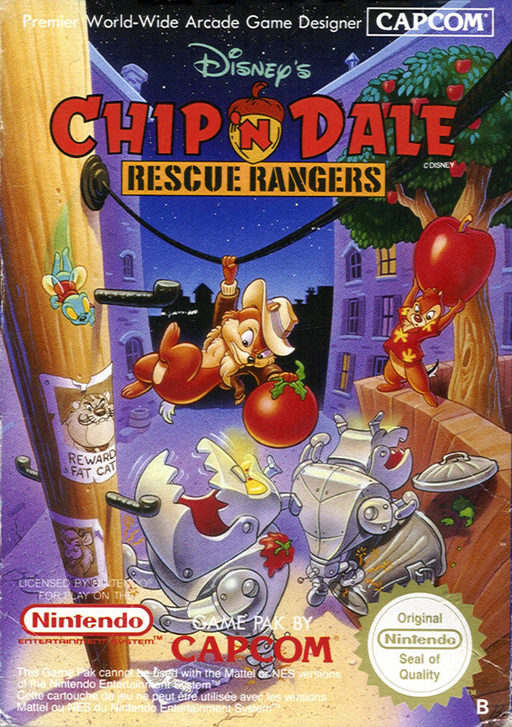 Chip 'n Dale: Rescue Rangers gameplay
