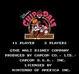 Chip 'n Dale: Rescue Rangers gameplay