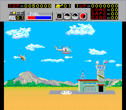 Choplifter gameplay
