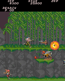 Contra gameplay