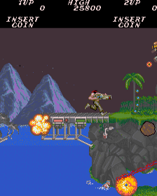 Contra gameplay