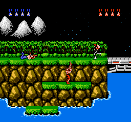 Contra gameplay