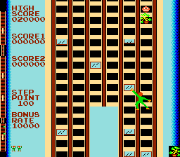 Crazy Climber gameplay