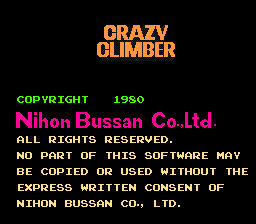 Crazy Climber gameplay