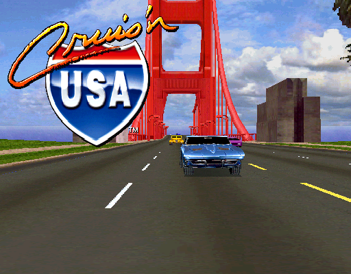 Cruis'n USA gameplay