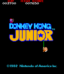 Donkey Kong Jr. gameplay
