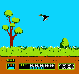 Duck Hunt gameplay