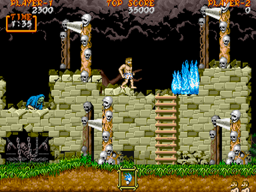 Ghouls'n Ghosts gameplay