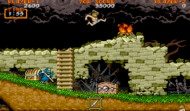 Ghouls'n Ghosts gameplay