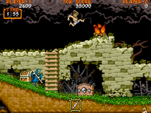 Ghouls'n Ghosts gameplay