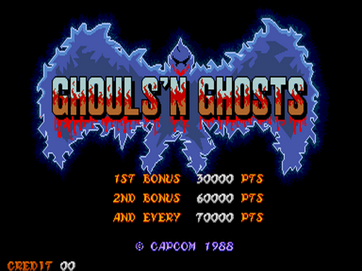 Ghouls'n Ghosts gameplay