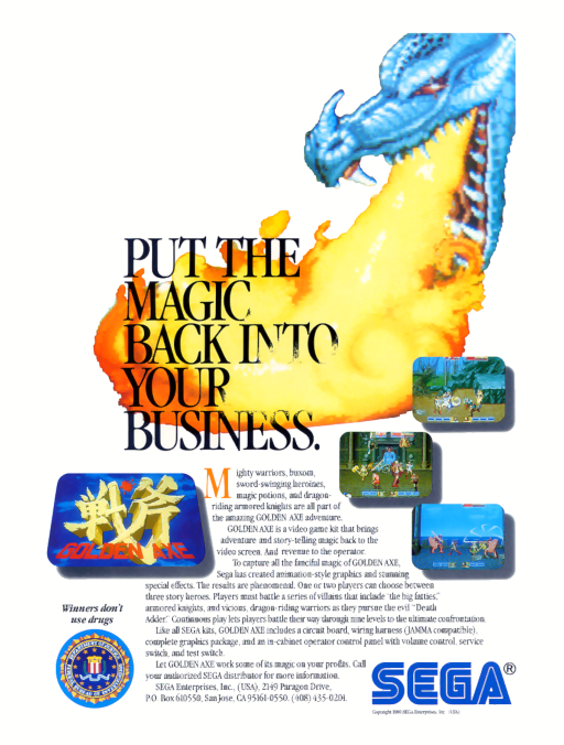 Golden Axe cover