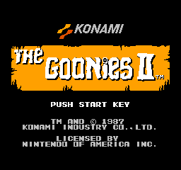 The Goonies II gameplay