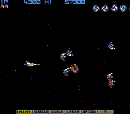 Gradius gameplay