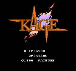 Kage (Shadow of the Ninja) gameplay
