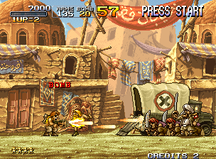 Metal Slug 2 gameplay