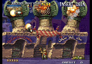 Metal Slug X gameplay