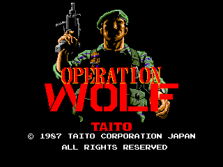 Operation Wolf gameplay