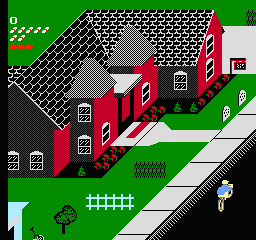 Paperboy gameplay
