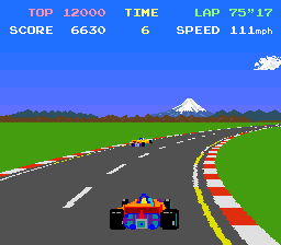 Pole Position gameplay