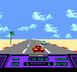 Rad Racer gameplay