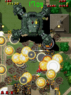 Raiden DX gameplay