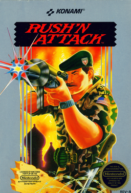 Rush'n Attack gameplay