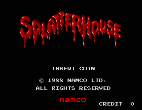 Splatterhouse gameplay