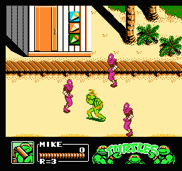 Teenage Mutant Ninja Turtles III: The Manhattan Project gameplay