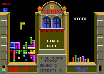 Tetris gameplay