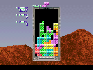 Tetris gameplay