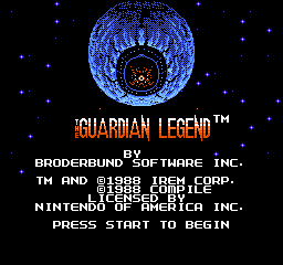 The Guardian Legend gameplay