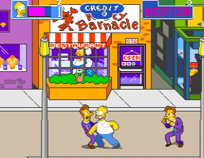 The Simpsons gameplay