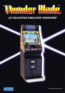 Thunder Blade gameplay