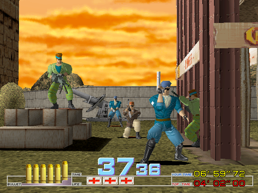 Time Crisis gameplay