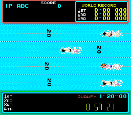 Hyper Sports gameplay