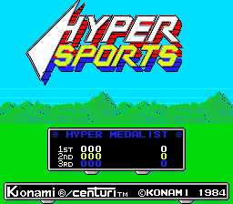 Hyper Sports gameplay