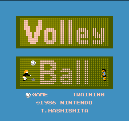 Volleyball gameplay