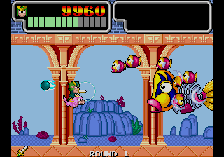 Wonder Boy III: Monster Lair gameplay