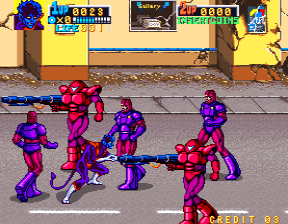X-Men gameplay